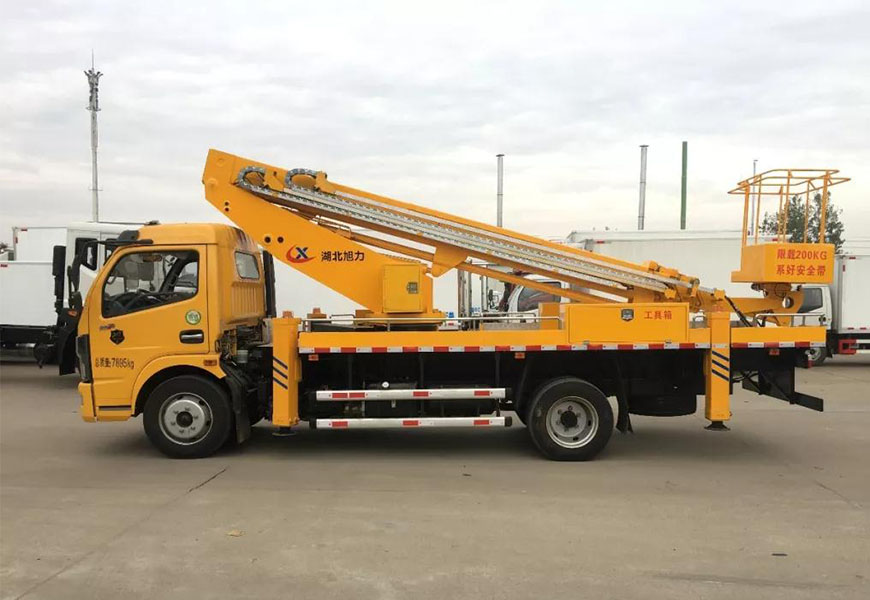 東風凱普特22米伸縮臂高空作業(yè)車圖片